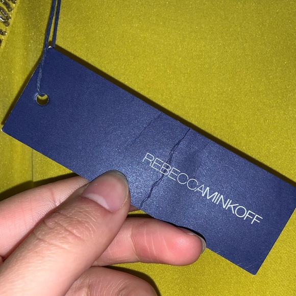 Rebecca Minkoff Keri Tank Top In Dijon –– NWT - Picture 12 of 15